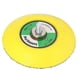 thumbnail image 4 of PU Gancho y Bucle de Respaldo Moldeado Gancho y Bucle Almohadilla de Respaldo Gancho y Bucle Almohadilla de Placa de Respaldo de Lijadora de Aire Amarillo Flexible para Pulidora, 4 of 7