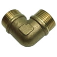thumbnail image 3 of Codo De Latón Conector Adaptador De Rosca Acoplador Calentador De Agua Instalación De Tuberías DN20xDN20 DYNWAVEMX Adaptador de rosca macho de codo, 3 of 8