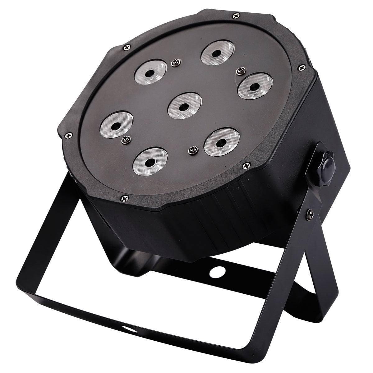 TCMT 4IN1 RGBW Stage Par Light 7x10W LED Washer DMX512 7CH Sound-Active Color Mixing PAR56 Washer