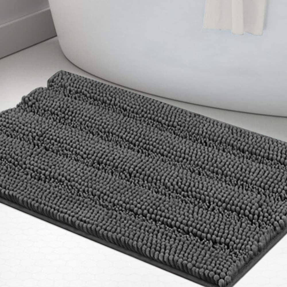 Fox Winter Forest Ducks River Bathroom Shower Rug Warm Flannel Carpet Door Mat 