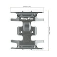 thumbnail image 4 of Btafrte Placa Deslizamiento Caja Cambios Transmisión Coche RC para 1/24 Axial SCX24 Gladiator Bronco, 4 of 9