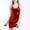 A1080 Red, variant on Xdegoge Women Double Spaghetti Strap Dress Faux Leather Wet Look Solid Color Bodycon Mini Outfit Flattering Chic Wear for Evening Party Club