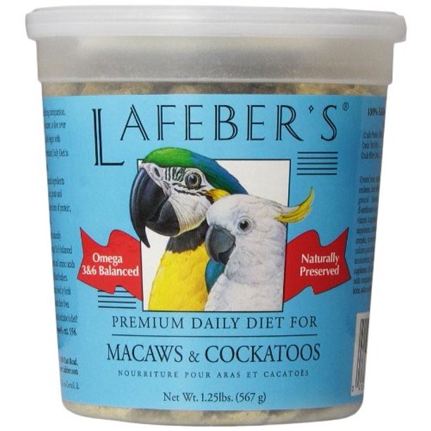 Lafeber Premium Diet Macaw/cockatoo Pellets, 1.25Lb