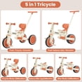 thumbnail image 2 of Triciclo Bobike 5 en 1 para niños pequeños de 18 meses a 5 años, 2 of 7