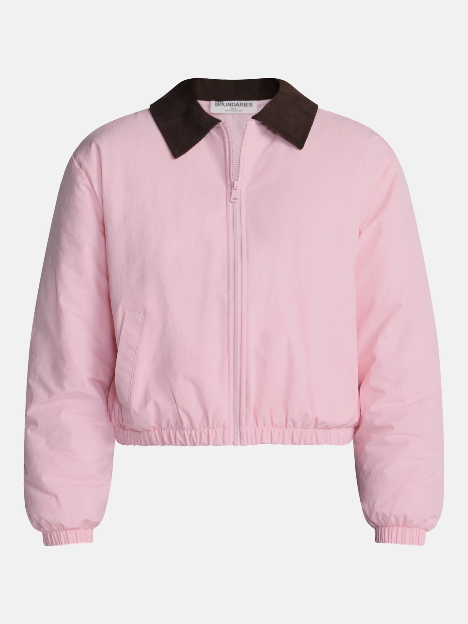 No Boundaries Puffer Barn Jacket, Women's and Women's Plus XXS-4X
