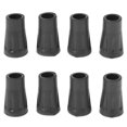 thumbnail image 1 of 8 Pcs Embouts en Caoutchouc de Remplacement pour Bâtons de Randonnée Marche Randonnée 4cm, 1 of 5