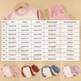 thumbnail image 3 of NOLDARES Girls’ Pajama Sets Snug Fit Soft Long Sleeve Jammies Tops & Sleepwear Pants PJS Set Loungewear Nightwear(S320-Blue), 3 of 9