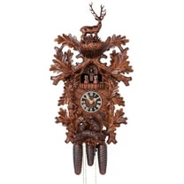 Cuckoo Clock Hunting Clock, standing Deer