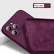 thumbnail image 3 of 3CG New Liquid Soft Silicone Square Phone Case For iPhone 15 14 11 12 13 Pro XS XR Max Mini 7 8 SE2 X Plus Shockproof Back Cover, 3 of 5