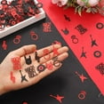 thumbnail image 3 of Rock and Roll Confetti, Rock and Roll Party Decorations, Rock and Roll Ring Guitar Rock Gesture Musical Note Optical Disc Confetti, Set of 200 Pieces for Women Men Bachelorette Party, 3 of 7