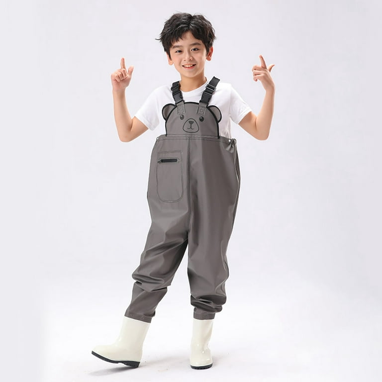 Children Bodysuits Chest Waders Youth Fishing Waders For Water Proof  Fishing Waders With Boots Holiday Vacation Clothes For Child