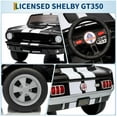 thumbnail image 2 of CazToi Licensed Shelby GT350 Kids 24V Ride On Toy 4WD 2 Seater Electric Car, 2 of 8