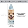 thumbnail image 5 of HELLHERO Chihuahua Denim Frame Ironing Board Cover 3 Fasteners Hook and Loop Iron Board Cover Polyester Fiber Fabric for Friends, 5 of 5