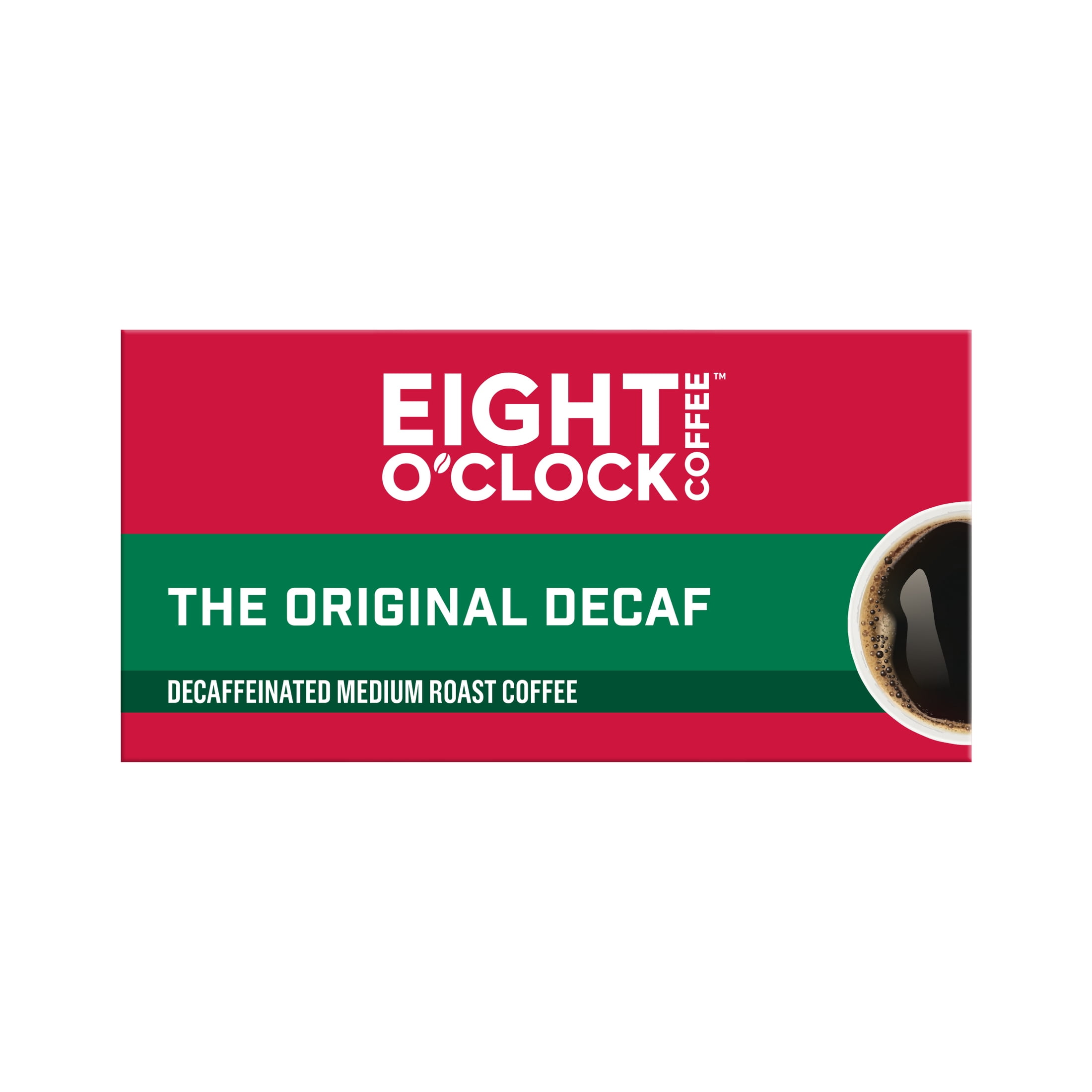 Eight O'Clock Coffee The Original Decaf Coffee 12 Count Medium Roast K-Cup Pods