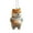 Style D, variant on Fat Puppy Keychain 2D Flat Acrylic Cartoon Dog Ornament Car Mirror Backpacks Hanging Pendant For Home Decor