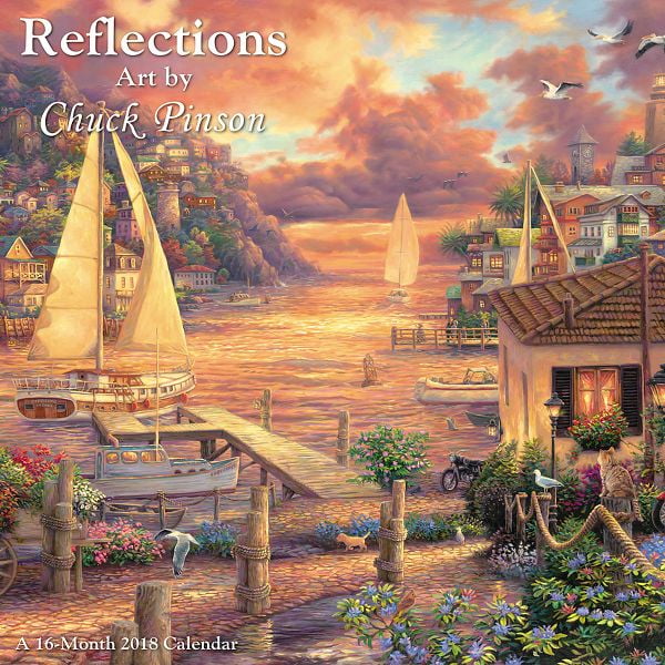 Mead Reflections Art by Chuck Pinson Wall Calendar Wall Calendars