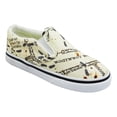 thumbnail image 4 of Tenis Vans Niños Infantil Slip On Mapa Harry Potter Beige Casual beige 21 MX, 4 of 9