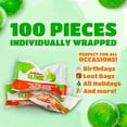thumbnail image 5 of Bubblegum Kids Nickelodeon Slime Liquid Filled Gumballs, Gelatin-Free Gumball Candy, Green Apple Flavor, 100 Count, 5 of 6
