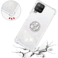 thumbnail image 5 of Samsung Galaxy A22 4G Case (Not 5G),Creativity Clear Quicksand Glitter Flowing Liquid Floating Soft TPU Case w/Stand Bling Diamond Sparkle Phone Cover for Samsung Galaxy A22 4G  Colorful, 5 of 14