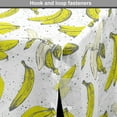 thumbnail image 4 of Banana Dog Crate Cover, Retro Repeating of Fruits Peeled and Whole with Paint Spots, Easy to Use Pet Kennel Cover for Medium Large Dogs, 35" x 23" x 27", Yellow Dark Sepia, by Ambesonne, 4 of 6