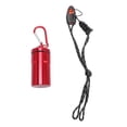 thumbnail image 2 of Small Storage Tube, Sturdy and Lasting Aluminum Alloy Lightweight Design Keychain Container Whistle Rope  for Travel for Hooks Cables Seasonings Black,Red,Silver, 2 of 7