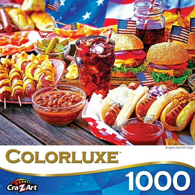Hot Dogs A-Z 1000 Piece Puzzle