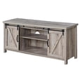thumbnail image 3 of Pemberly Row Farmhouse Barn Door 52" TV Stand Entertainment Console in Rustic Wood Wash, 3 of 4