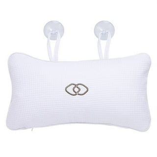 Bathtub Pillow For Head Neck Back Support Slip 4d Air Mesh - Temu