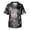 White_010, variant on Domuza Halloween Scrub Shirts for Men Horror Funny Graphics V-Neck Short Sleeve Caregiver Uniform Shirts Comfy Soft Classic Fit Medical Scrub Tops 5XL