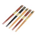 thumbnail image 4 of Palillos chinos reutilizables, palillos reciclables de madera natural 5 colores diferentes para bodas para fiestas de cumpleaos LYUMO Palillos chinos reutilizables, 4 of 6