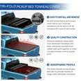 thumbnail image 2 of RVNI Trid-Fold Truck Bed Tonneau Cover for 15-23 Ford F-150 F150 5.6 Feet Bed Styleside, 2 of 5