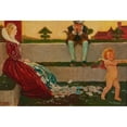 thumbnail image 2 of Byam Shaw 18x13 Gold Ornate Wood Frame and Double Matted Museum Art Print Titled - Cupid and Campaspe (1899), 2 of 4