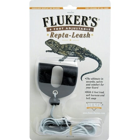 Fluker's Adjustable Repta-Leash, Medium, 6'