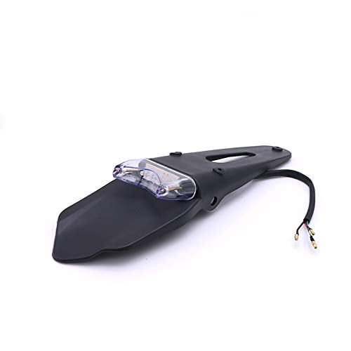 Motorcycle Running LED Rear Fender Brake Tail Light For Off-road Dual Sport Dirt Bike Harley Honda Suzuki