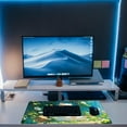 thumbnail image 6 of Desk Pad, Happy Fat Cat Desk Mat, Cute Anime Cat Large Gaming Mouse Pad for Desk, 31.5"x15.7" Extended Big Computer Keyboard Mouse Pad with Non-Slip Base and Stitched Edge, 6 of 6
