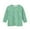 Mint Green, variant on KAUOD Girls Loose Soft Daily Tshirt Blouses Summer 3/4 Sleeve Crewneck Tops Trendy Casual Tees Shirts for Teen Juniors