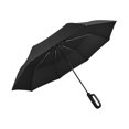 thumbnail image 4 of Paraguas de lluvia de 8 costillas a prueba de viento Yinane negro, 4 of 8