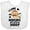AA-White, variant on Inktastic Monkey I Love Hanging out with My Daddy Boys or Girls Baby Bib