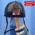 thumbnail image 3 of 2 In 1 Removable Anti-spitting Splash Protective Hat Anti Sunlight  Outdoor Fisherman HatWindproof Dust-proof Mask Face Cover Cap  Unisex, 3 of 6
