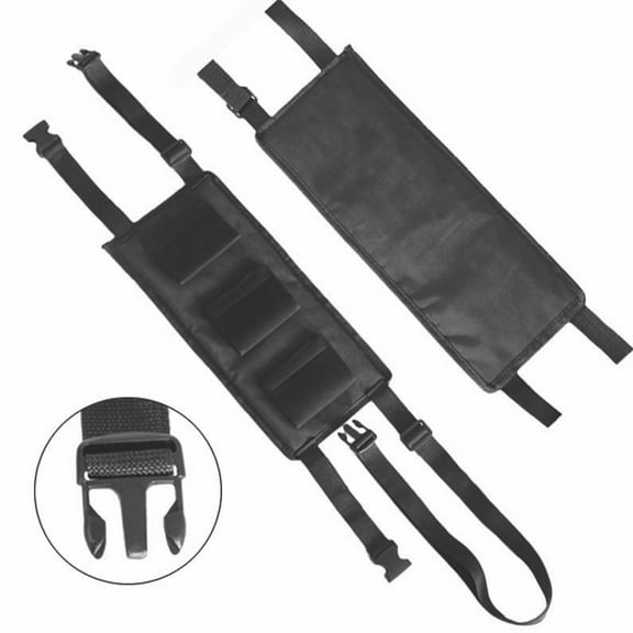 Yokua 2Pcs/Set Car Fishing Rod Holder for Carrier Storage Rack Bag 3 Poles Tackle Tool Belt Accessories for Vehicle Backseat