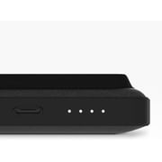 mophie snap+ Juice Pack Wallet 5K -Black - Magnetic Power Bank Compatible with MagSafe & Qi-Enabled Smartphones Works with Apple and Android phones (not compatible with iPhone 13 pro or 13 mini)