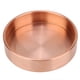 thumbnail image 1 of Organizador de joyas y accesorios vintage Bandeja circular de cobre rojo antiguo, 1 of 8