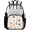 Multicolor 3, variant on Horse Animal Clear Backpack for Stadium Events, Western Running Horse Transparent Plastic Bag for Games, Security Checks, Festivals, Concerts