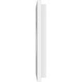 thumbnail image 3 of 16"W x 8"H x 4"ID x 5 1/2"C x 1"P Rectangle Architectural Grade PVC Contemporary Ceiling Medallion, Two Piece, 3 of 4