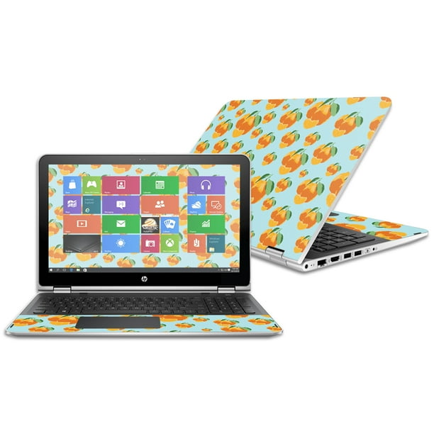 Skin Decal Wrap for HP Pavilion x360 15.6" (2016) Orange You Glad
