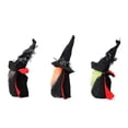 thumbnail image 4 of Wovilon Halloween Decor Halloween Doll Black Robe Rudolph Makeup Party Hat Faceless Doll Gnome, 4 of 6
