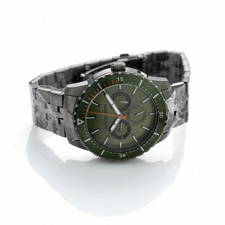 Michael Kors Cunningham Multifunction Gunmetal Stainless Steell