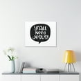 thumbnail image 3 of Scripture Walls Psalm 37:4 Y'all Need Jesus Bible Verse Canvas Christian Wall Art Ready to Hang Unframed, 3 of 18