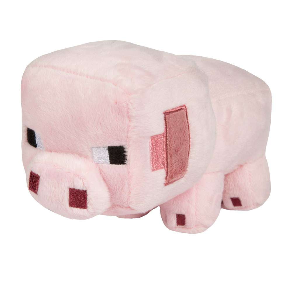 minecraft pig soft toy