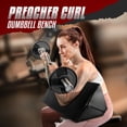 thumbnail image 6 of Yes4All Compact Preacher Curl Pad Bench, Black, 6 of 7